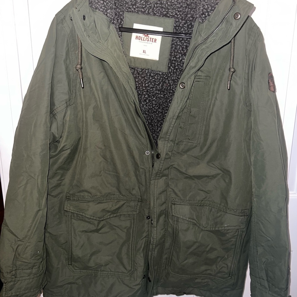 Hollister Men's Olive Field Jacket